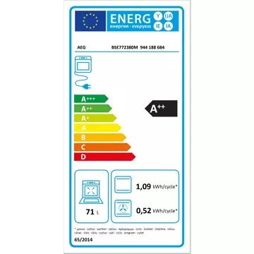 Four Pyro ELECTROLUX PG EOC5741AOX Reconditionné