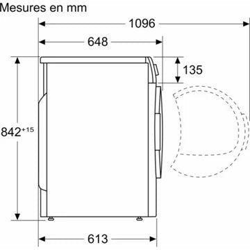 Sèche linge pompe à chaleur							SIEMENS				WQ33G2D0FF
